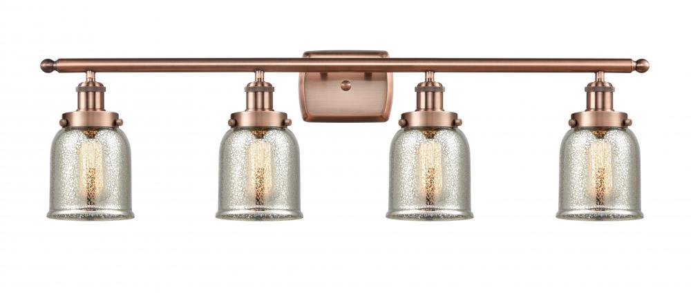 Bell - 4 Light - 36 inch - Antique Copper - Bath Vanity Light