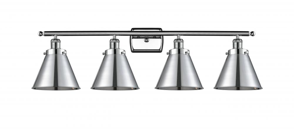 Appalachian - 4 Light - 36 inch - Polished Chrome - Bath Vanity Light