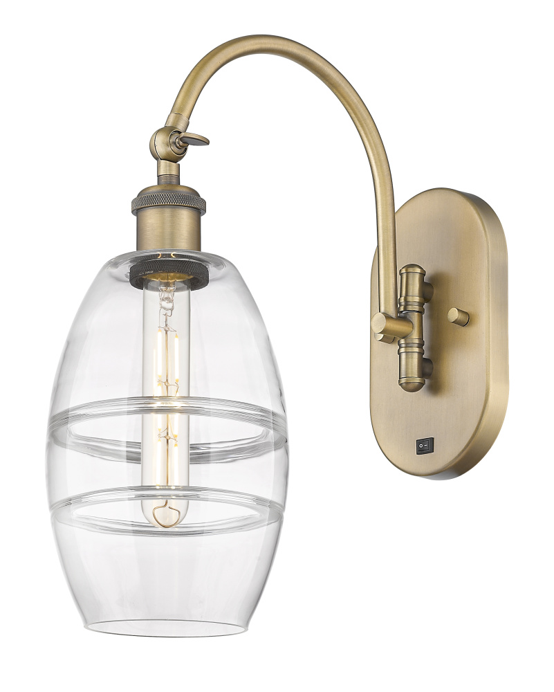 Vaz - 1 Light - 6 inch - Brushed Brass - Adjustable - Sconce