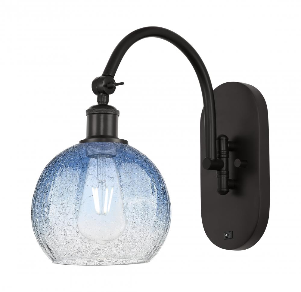 Brookhaven Globe - 1 Light - 8 inch - Oil Rubbed Bronze - Sconce