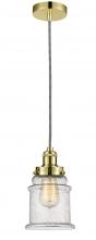 Innovations Lighting 100GD-10BW-1H-GD-G184 - Edison - 1 Light - 8 inch - Gold - Cord hung - Mini Pendant