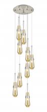Innovations Lighting 119-452-1P-SN-G452-4ME - Milan - 9 Light - 19 inch - Brushed Satin Nickel - Multi Pendant