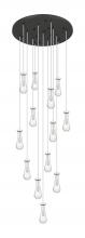 Innovations Lighting 132BK-451-1P-SN-G451-4CL - Owego - 13 Light - 32 inch - Brushed Satin Nickel - Multi Pendant