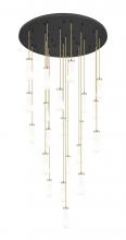 Innovations Lighting 148BK-451-1P-CB-G451-4GWH - Owego - 21 Light - 48 inch - Champagne Bronze - Multi Pendant