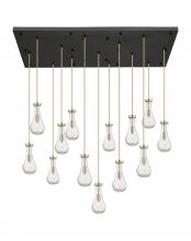Innovations Lighting 154BK-451-1P-CB-G451-5SDY - Owego - 13 Light - 54 inch - Champagne Bronze - Multi Pendant