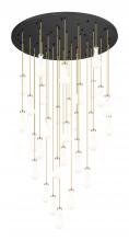Innovations Lighting 160BK-451-1P-CB-G451-5GWH - Owego - 31 Light - 60 inch - Champagne Bronze - Multi Pendant