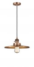 Innovations Lighting 201CSW-AC-MFR-AC-12 - Appalachian - 1 Light - 12 inch - Antique Copper - Cord hung - Mini Pendant