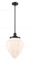 Innovations Lighting 201S-BK-G661-12 - Bullet - 1 Light - 12 inch - Matte Black - Stem Hung - Mini Pendant
