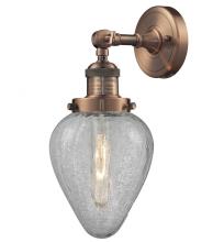 Innovations Lighting 203-AC-G165 - Geneseo - 1 Light - 7 inch - Antique Copper - Adjustable Sconce