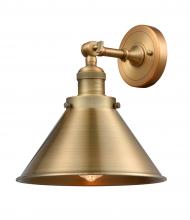 Innovations Lighting 203-BB-M10-BB - Briarcliff - 1 Light - 10 inch - Brushed Brass - Adjustable Sconce