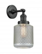 Innovations Lighting 203-BK-G262 - Stanton - 1 Light - 6 inch - Matte Black - Adjustable Sconce