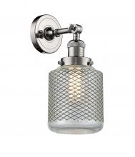 Innovations Lighting 203-PN-G262 - Stanton - 1 Light - 6 inch - Polished Nickel - Adjustable Sconce