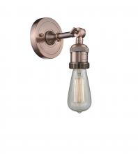 Innovations Lighting 203-AC - Bare Bulb - 1 Light - 5 inch - Antique Copper - Adjustable Sconce