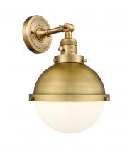 Innovations Lighting 203SW-BB-HFS-81-BB - Hampden - 1 Light - 9 inch - Brushed Brass - Adjustable Sconce