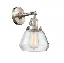 Innovations Lighting 203SW-SN-G172 - Fulton - 1 Light - 7 inch - Brushed Satin Nickel - Adjustable Sconce