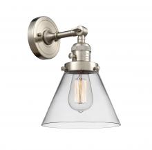 Innovations Lighting 203SW-SN-G42-LED - Cone - 1 Light - 8 inch - Brushed Satin Nickel - Adjustable Sconce