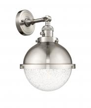 Innovations Lighting 203SW-SN-HFS-84-SN - Hampden - 1 Light - 9 inch - Brushed Satin Nickel - Adjustable Sconce