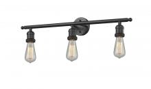 Innovations Lighting 204-OB-LED - Bare Bulb 3 Light Bath Vanity Light