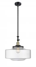 Innovations Lighting 206-BAB-G692-16 - Bridgeton - 1 Light - 16 inch - Black Antique Brass - Stem Hung - Adjustable Mini Pendant