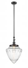 Innovations Lighting 206-OB-G664-12 - Bullet - 1 Light - 12 inch - Oil Rubbed Bronze - Stem Hung - Adjustable Mini Pendant