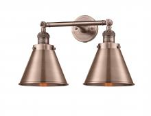 Innovations Lighting 208-AC-M13-AC - Appalachian - 2 Light - 18 inch - Antique Copper - Adjustable Bath Vanity Light