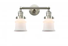 Innovations Lighting 208-SN-G181S - Canton - 2 Light - 17 inch - Brushed Satin Nickel - Adjustable Bath Vanity Light