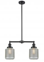 Innovations Lighting 209-OB-G262 - Stanton - 2 Light - 23 inch - Oil Rubbed Bronze - Stem Hung - Adjustable Island Light