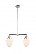 Innovations Lighting 209-PC-G661-7 - Bullet - 2 Light - 24 inch - Polished Chrome - Stem Hung - Adjustable Island Light