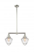 Innovations Lighting 209-PN-G664-7 - Bullet - 2 Light - 24 inch - Polished Nickel - Stem Hung - Adjustable Island Light