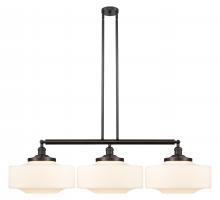 Innovations Lighting 213-OB-G691-16 - Bridgeton - 3 Light - 50 inch - Oil Rubbed Bronze - Stem Hung - Adjustable Island Light