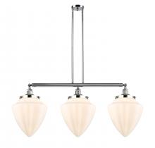 Innovations Lighting 213-PC-G661-12 - Bullet - 3 Light - 40 inch - Polished Chrome - Stem Hung - Adjustable Island Light