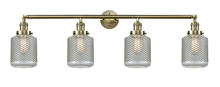 Innovations Lighting 215-AB-G262 - Stanton - 4 Light - 44 inch - Antique Brass - Adjustable Bath Vanity Light