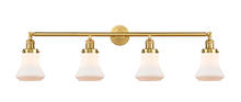 Innovations Lighting 215-SG-G191 - Bellmont - 4 Light - 42 inch - Satin Gold - Adjustable Bath Vanity Light