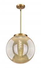 Innovations Lighting 221-1S-BB-G208-14 - Beacon - 1 Light - 16 inch - Brushed Brass - Stem Hung - Pendant