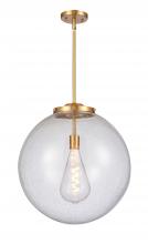 Innovations Lighting 221-1S-SG-G204-18 - Beacon - 1 Light - 18 inch - Satin Gold - Stem Hung - Pendant