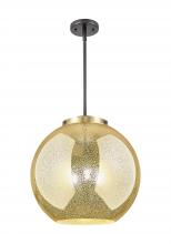 Innovations Lighting 221-3S-BAB-G128-16 - Athens - 3 Light - 16 inch - Black Antique Brass - Stem hung - Pendant