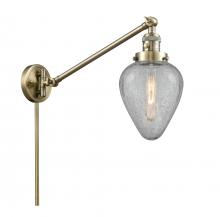 Innovations Lighting 237-AB-G165 - Geneseo - 1 Light - 8 inch - Antique Brass -Adjustable Swing Arm
