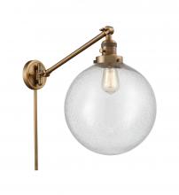Innovations Lighting 237-BB-G204-12 - Beacon - 1 Light - 12 inch - Brushed Brass -Adjustable Swing Arm