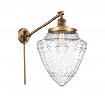 Innovations Lighting 237-BB-G664-12 - Bullet - 1 Light - 12 inch - Brushed Brass -Adjustable Swing Arm