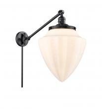 Innovations Lighting 237-BK-G661-12 - Bullet - 1 Light - 12 inch - Matte Black -Adjustable Swing Arm