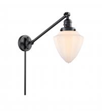 Innovations Lighting 237-BK-G661-7 - Bullet - 1 Light - 7 inch - Matte Black -Adjustable Swing Arm