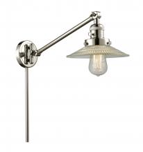 Innovations Lighting 237-PN-G2 - Halophane - 1 Light - 9 inch - Polished Nickel -Adjustable Swing Arm