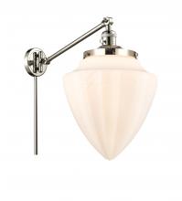 Innovations Lighting 237-PN-G661-12 - Bullet - 1 Light - 12 inch - Polished Nickel -Adjustable Swing Arm