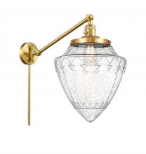 Innovations Lighting 237-SG-G664-12 - Bullet - 1 Light - 12 inch - Satin Gold -Adjustable Swing Arm