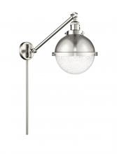 Innovations Lighting 237-SN-HFS-84-SN - Hampden - 1 Light - 9 inch - Brushed Satin Nickel -Adjustable Swing Arm