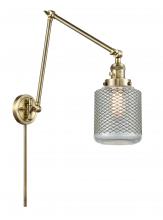 Innovations Lighting 238-AB-G262 - Stanton - 1 Light - 6 inch - Antique Brass -Adjustable Swing Arm