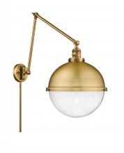 Innovations Lighting 238-BB-HFS-124-BB - Hampden - 1 Light - 13 inch - Brushed Brass -Adjustable Swing Arm