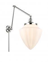 Innovations Lighting 238-PC-G661-12 - Bullet - 1 Light - 12 inch - Polished Chrome -Adjustable Swing Arm