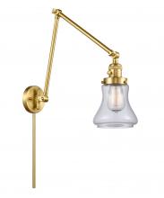 Innovations Lighting 238-SG-G192 - Bellmont - 1 Light - 8 inch - Satin Gold -Adjustable Swing Arm