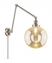 Innovations Lighting 238-SN-G208-10 - Beacon - 1 Light - 10 inch - Brushed Satin Nickel -Adjustable Swing Arm